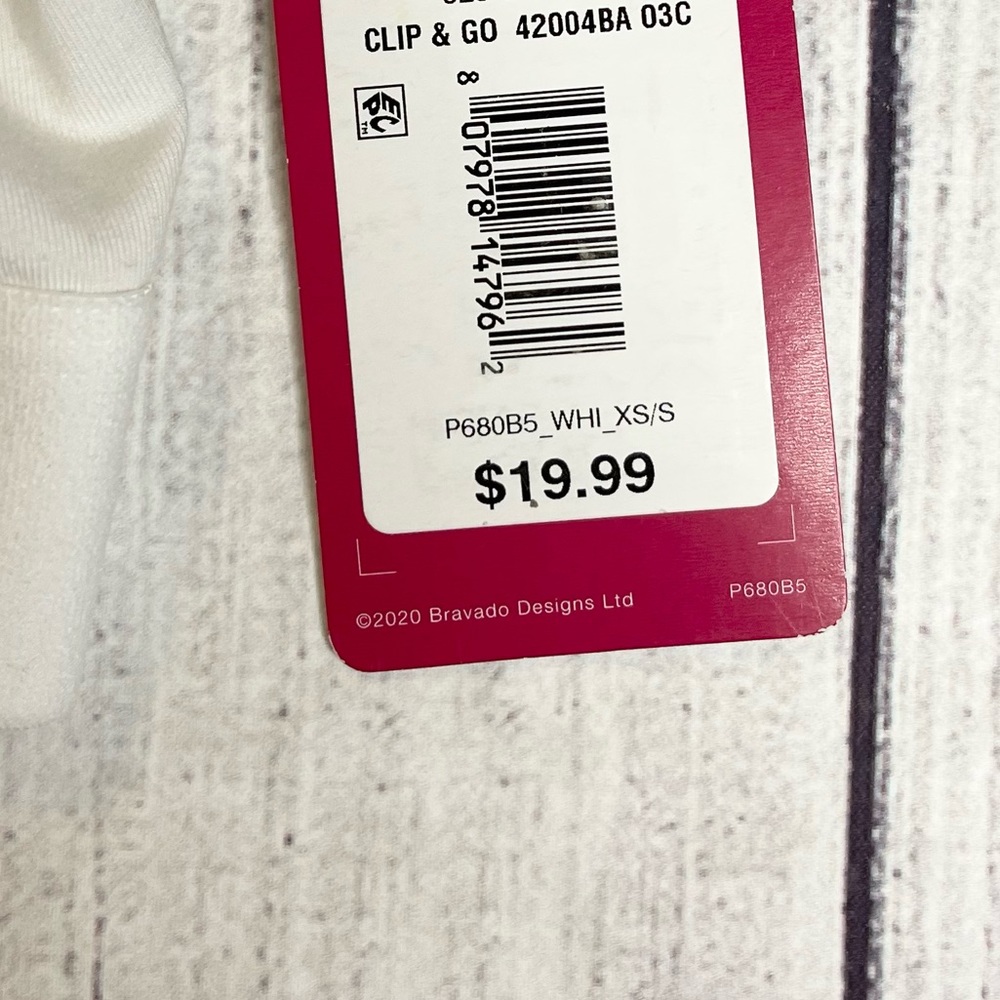 6/$20   Bravado! BASICS Clip & Go Pumping Accessory - White - Picture 12 of 13